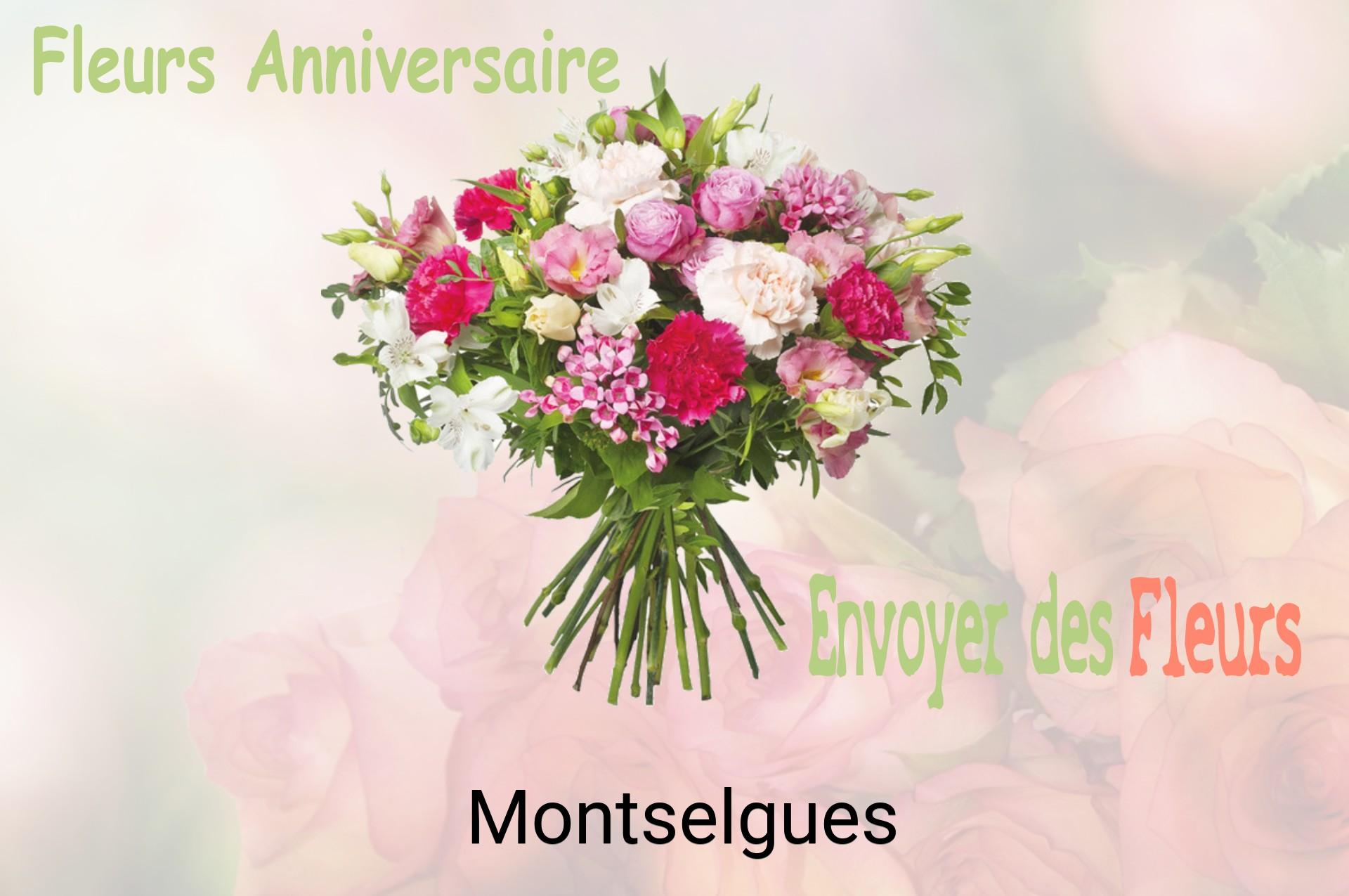 Bouquet de fleurs d’anniversaire livré à Montselgues