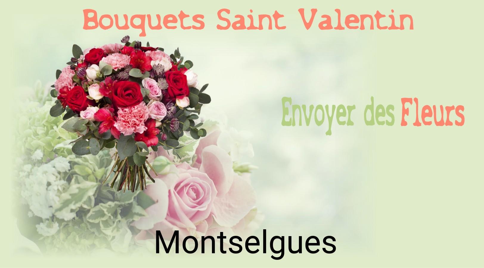 Roses de Saint-Valentin livrées à Montselgues